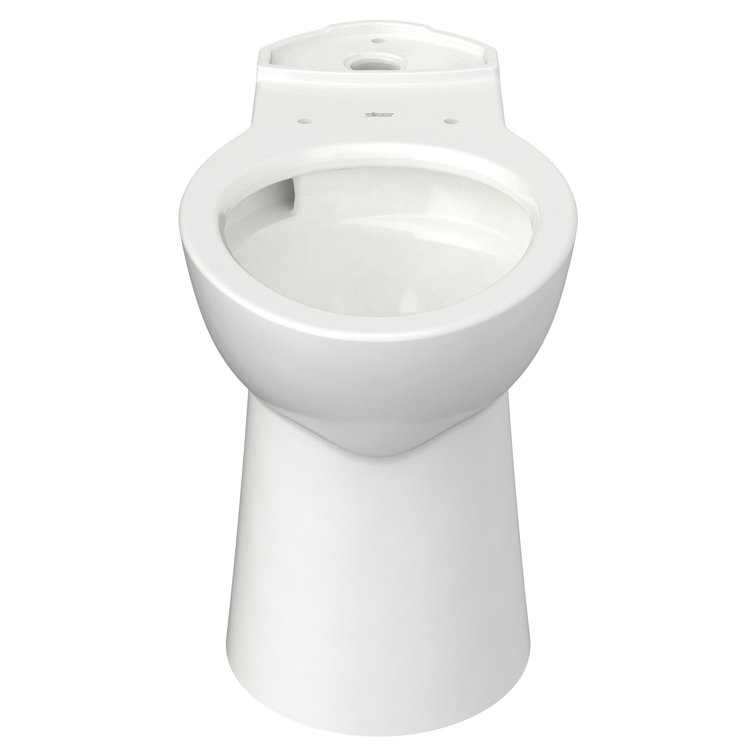 Yorkville White Elongated High Efficiency Pressure Assisted Toilet