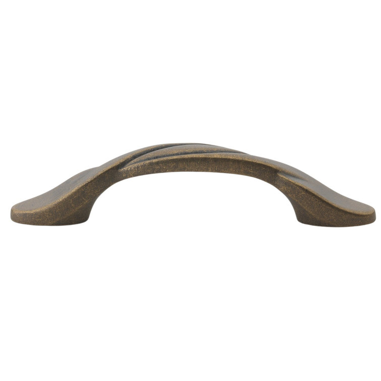 Antique Brass Traditional Cabinet Bar Pull with Mounting Hardware