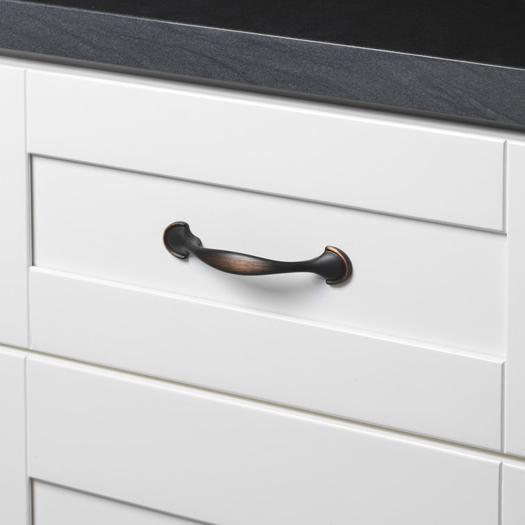 Oil Rubbed Bronze Arch Cabinet Pull with Mounting Hardware
