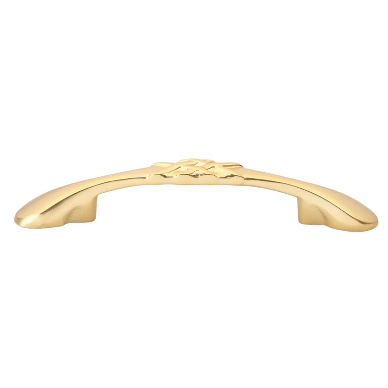 4.75'' Brass Gold Braided Cabinet Pull Bar with Mounting Hardware