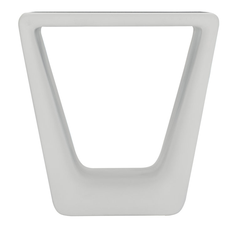Hyannis White Rectangular Transitional Side Table