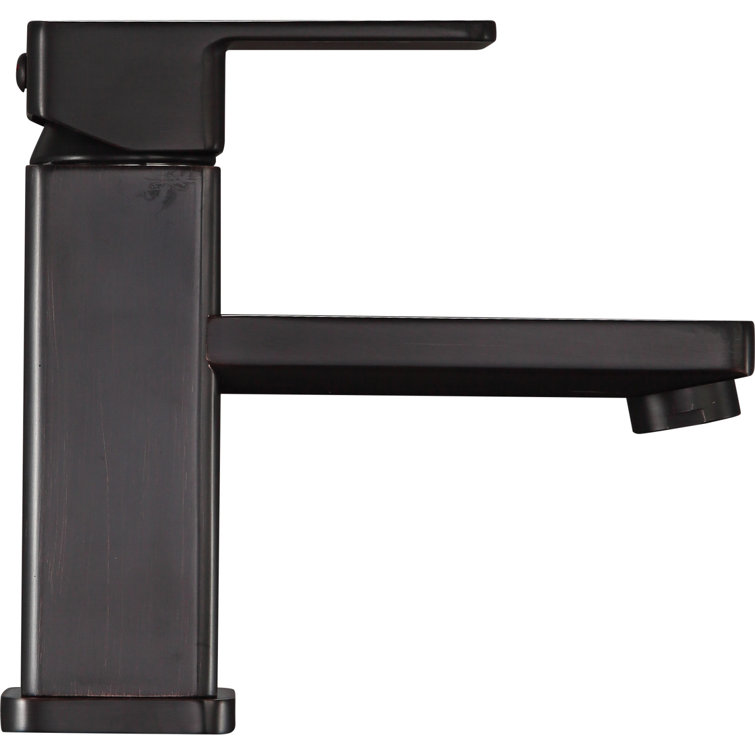 Naiadi Elegance Oil Rubbed Bronze Single-Handle Bathroom Faucet