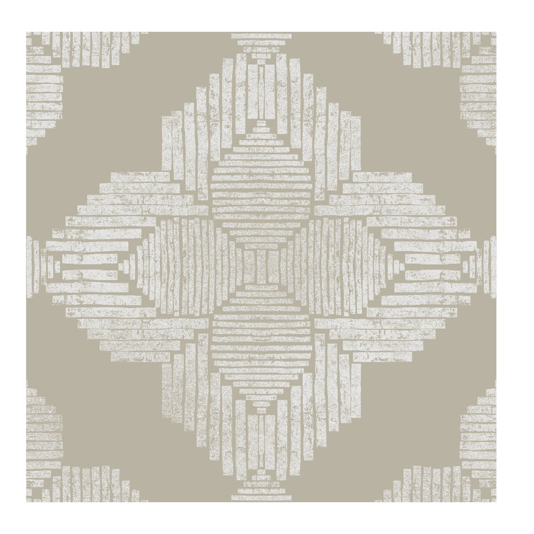 12'' x 12'' White and Beige Vinyl Peel and Stick Floor Tiles