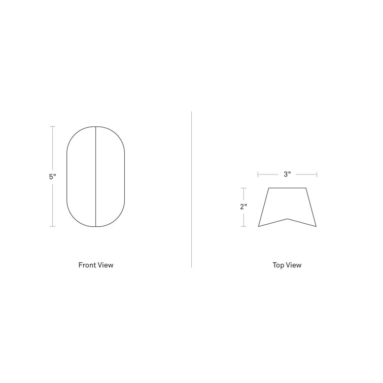 White Oak Round Wooden Wall Hook