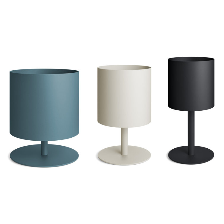 Marine Blue Aluminum Tall Indoor/Outdoor Planter