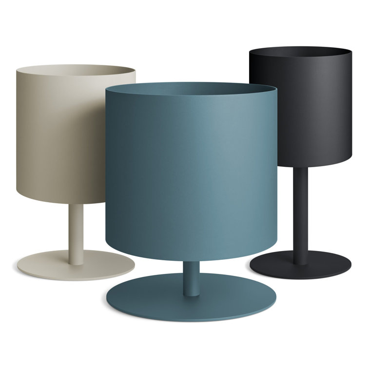Marine Blue Aluminum Tall Indoor/Outdoor Planter