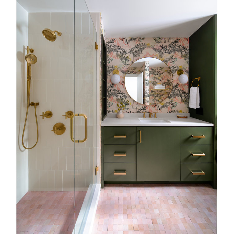Elegant Aged Brass Dimmable Wall Sconce with White Glass Shade