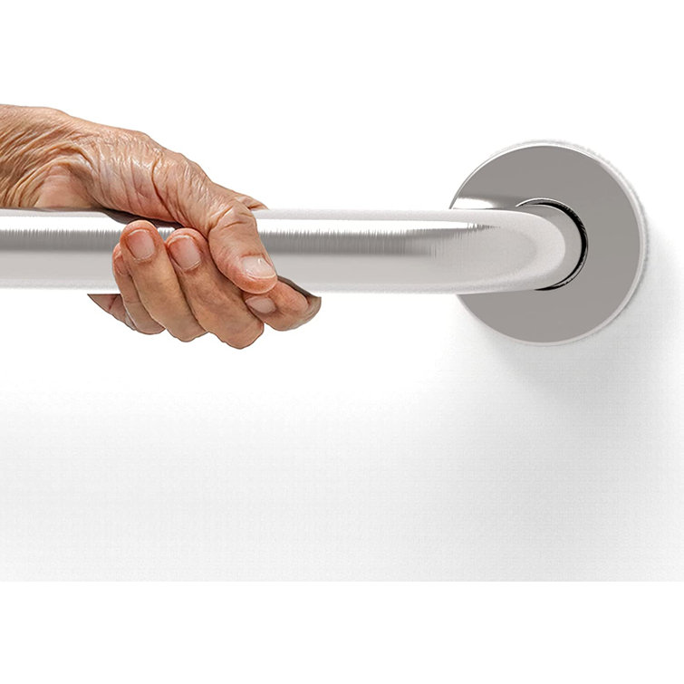 Stainless Steel Safety Handrail for Bathroom, 17.5" W