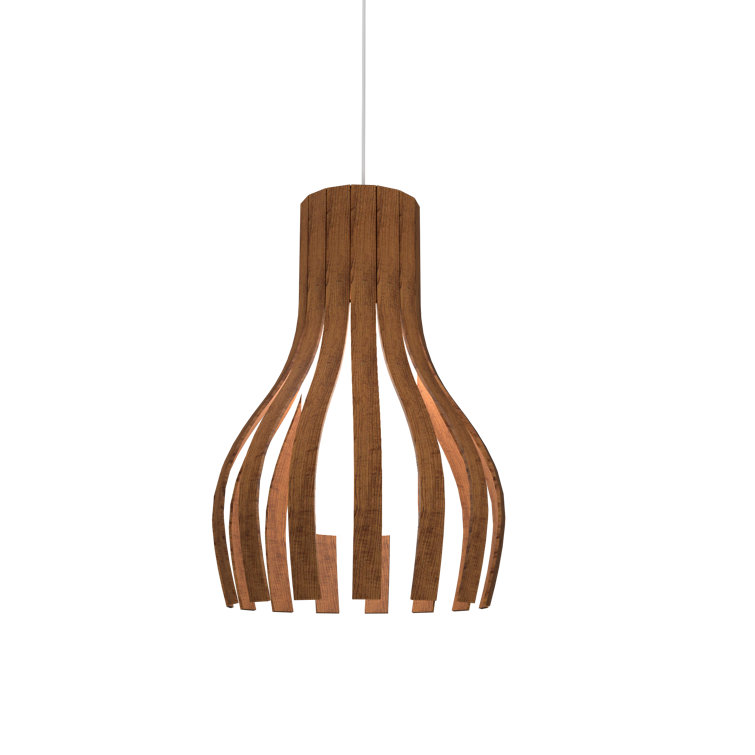 Matte Black LED Single Cone Pendant Light