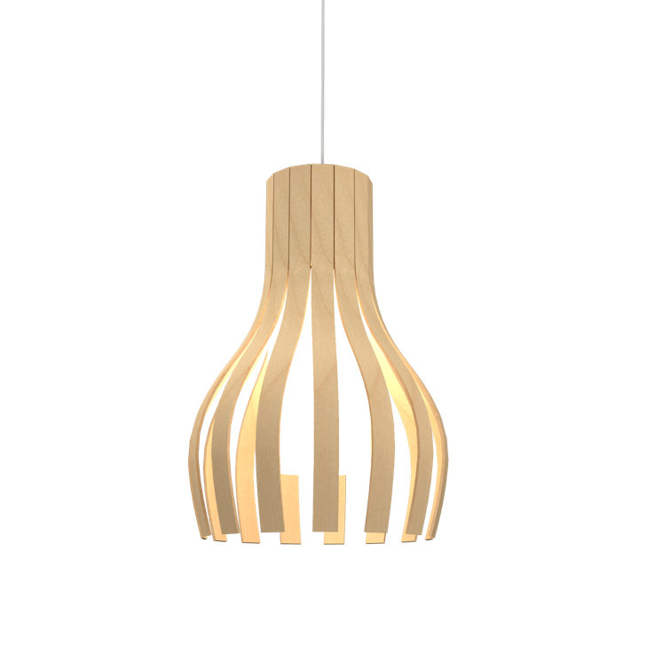 Matte Black LED Single Cone Pendant Light