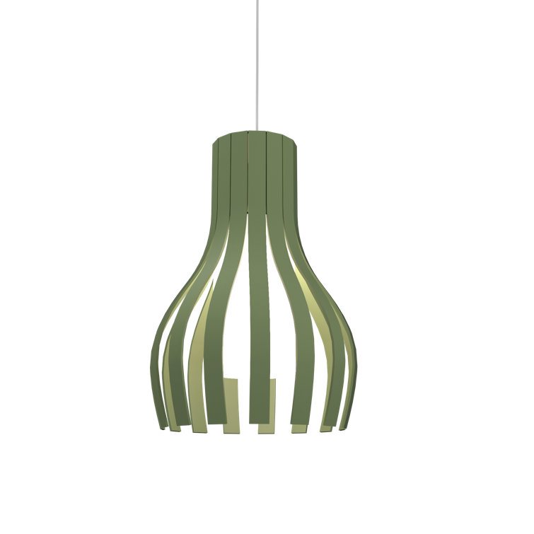 Matte Black LED Single Cone Pendant Light