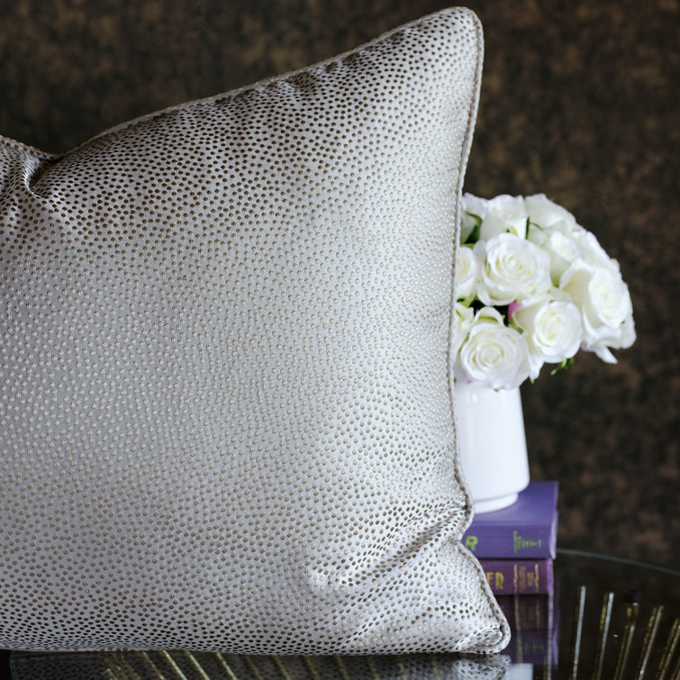Silvio Full Gray and Cream Geometric Duvet Cover Set