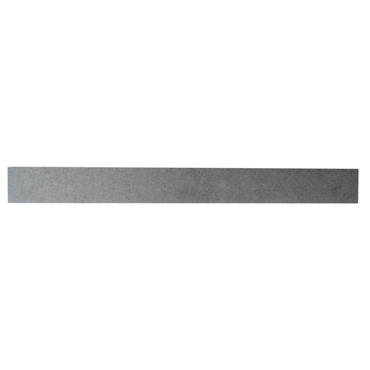 Gray Matte 52" Ceramic Rectangular Bathroom Sink
