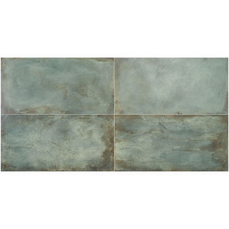 Angela Harris Aquamarine Matte Porcelain Large Format Tile