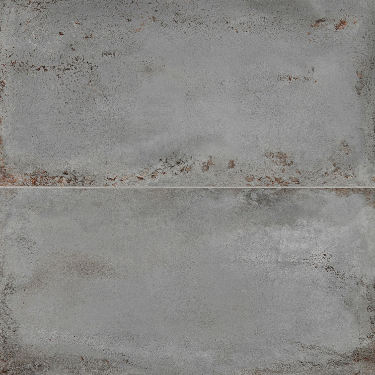 Bond Tile Angela Harris Fremont 12" x 24" Matte Cement Look Porcelain ...