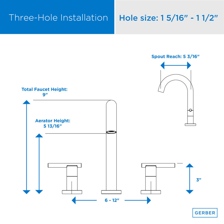 Parma Brushed Bronze Single Hole Bathroom Faucet with Metal Drain Assembly