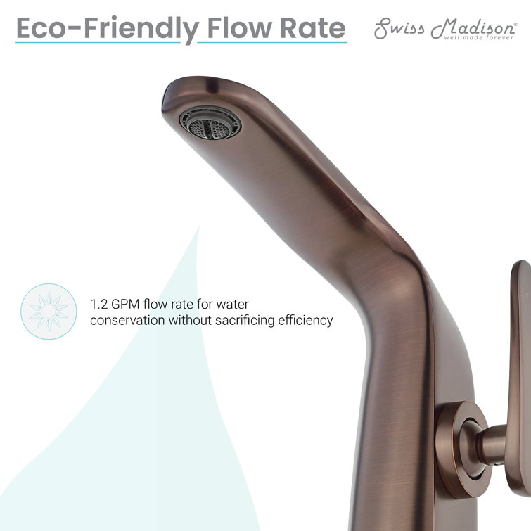 Chateau High Arc 11'' Single-Handle Bathroom Faucet in Oil Rubbed Bronze
