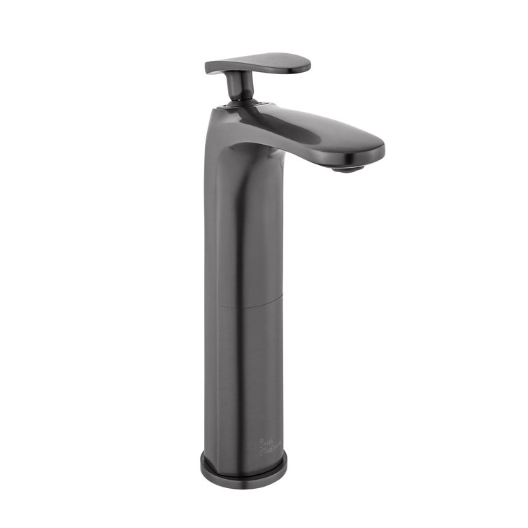 Sublime Gunmetal Gray Single-Handle Bathroom Faucet