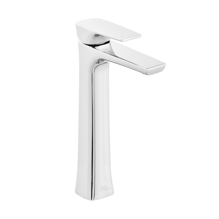 Monaco Chrome Single-Handle High Arc Bathroom Faucet