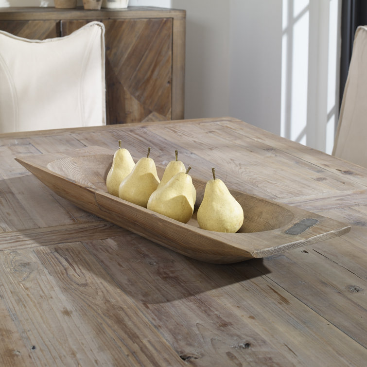 Weathered Brown Reclaimed Wood Decorative Tray