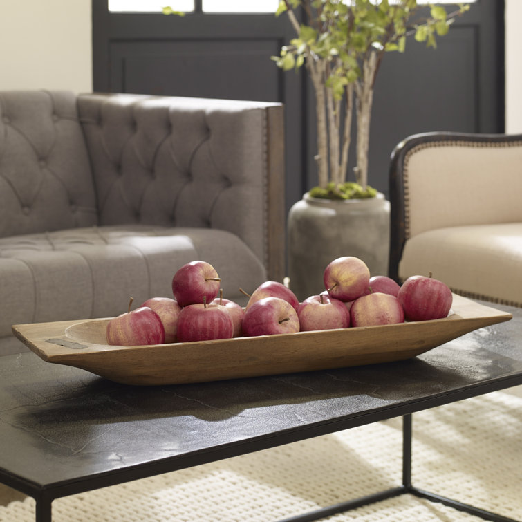 Weathered Brown Reclaimed Wood Decorative Tray