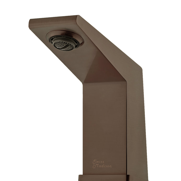 Carre 8" Oil Rubbed Bronze 2-Handle Bathroom Faucet