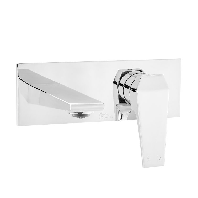 Voltaire Chrome Single-Handle Wall-Mount Bathroom Faucet