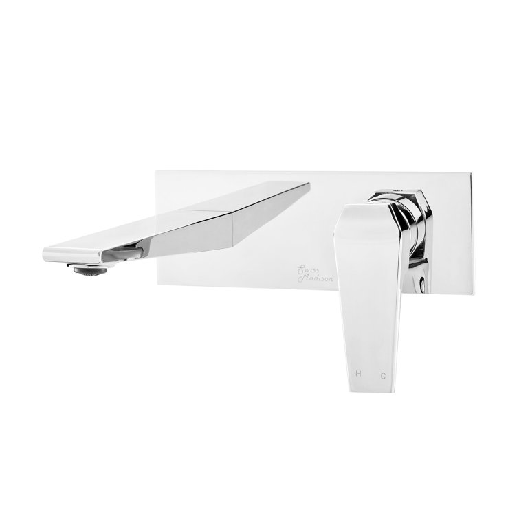 Voltaire Chrome Single-Handle Wall-Mount Bathroom Faucet