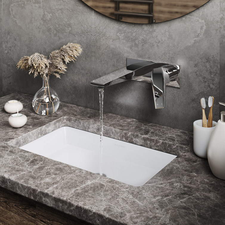 Voltaire Chrome Single-Handle Wall-Mount Bathroom Faucet