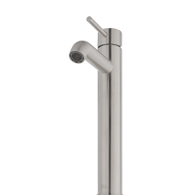 Ivy Brushed Nickel Single-Handle High Arc Bathroom Faucet