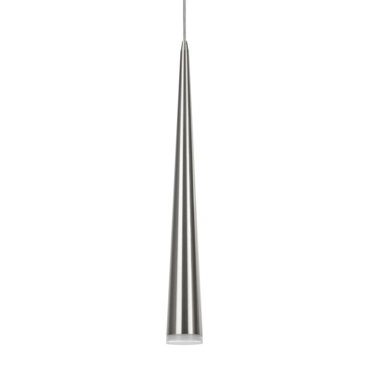 Brushed Nickel 3-Light Kitchen Island Pendant