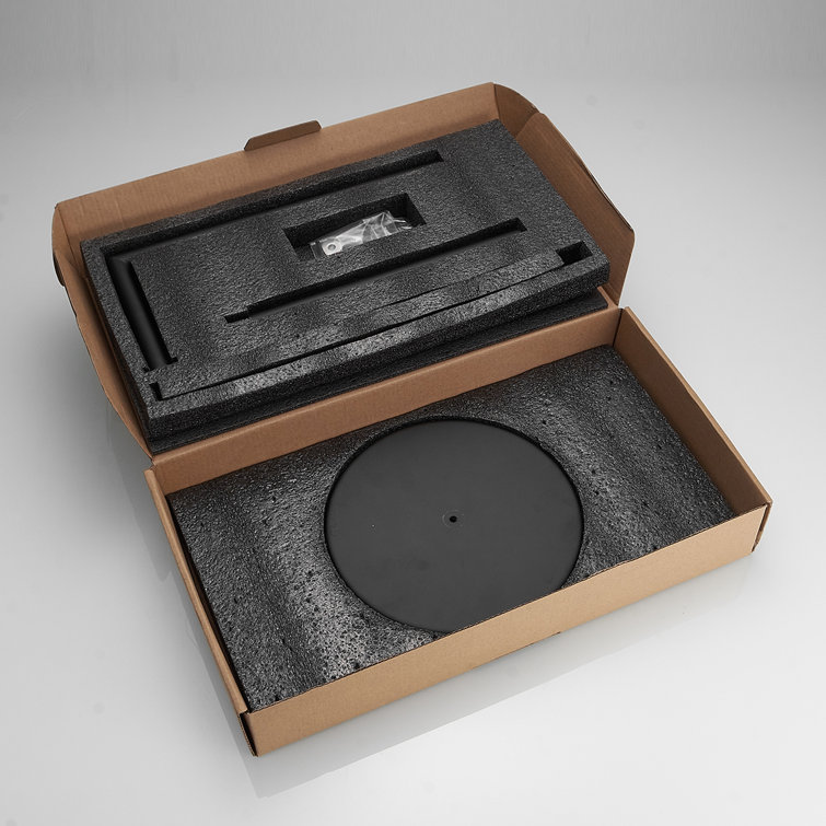 Matte Black Stainless Steel Freestanding Toilet Paper Holder