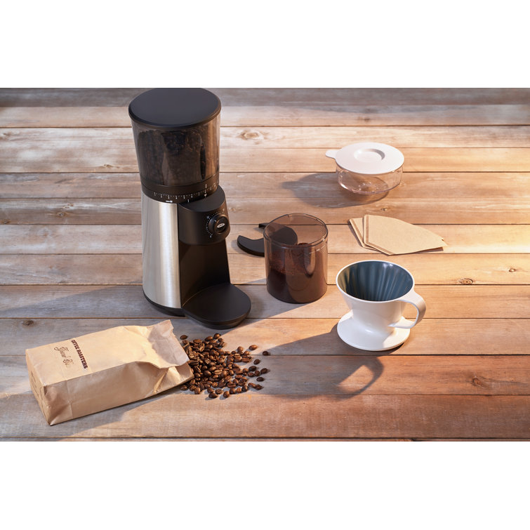 White 12 oz Single Serve Pour-Over Coffee Maker