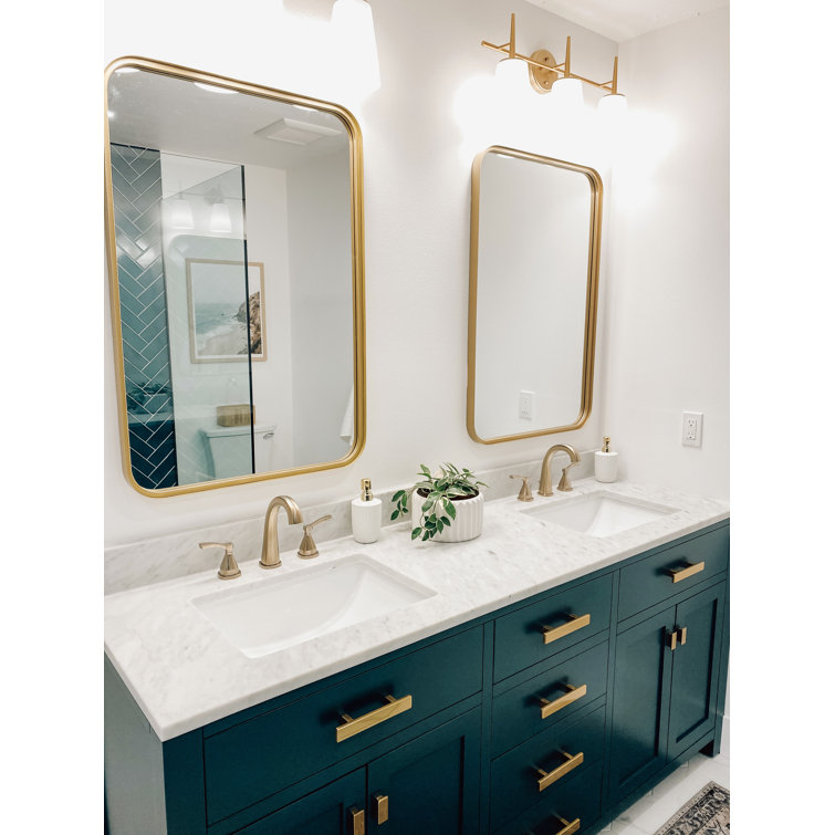 Elegant Champagne Bronze Widespread Bathroom Faucet with Diamond Seal Technology