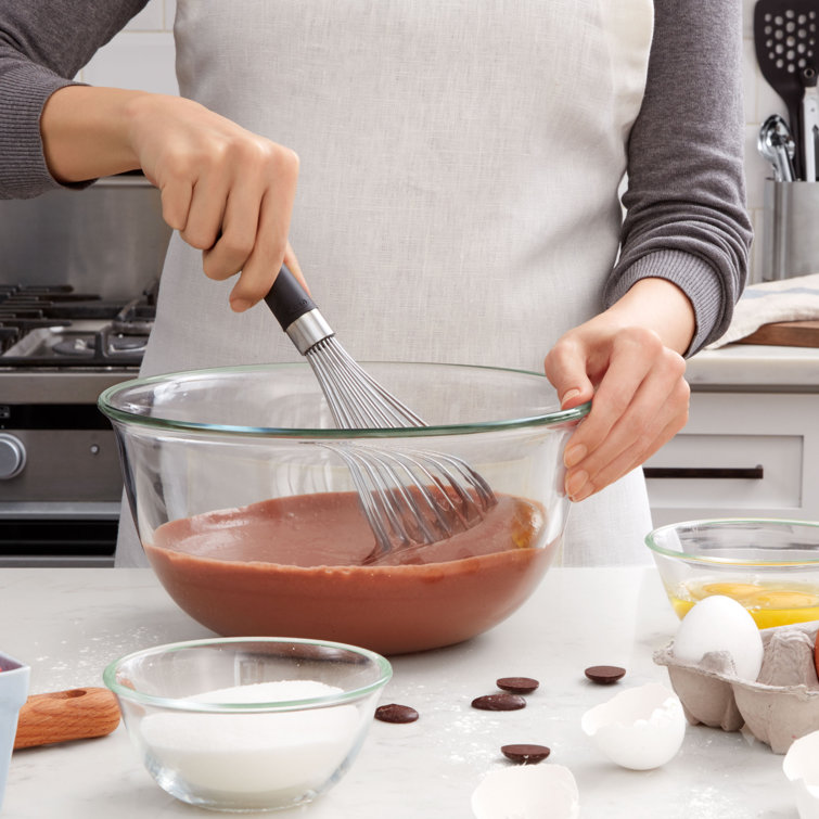 11-Inch Stainless Steel Balloon Whisk with Black Handle