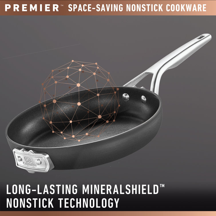 Calphalon Premier Hard-Anodized Nonstick 5-Quart Saute Pan with Lid