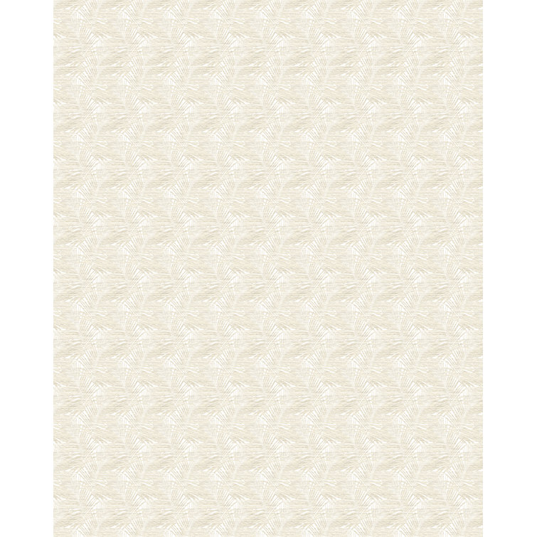 Coconut Vinyl Peel and Stick Tropical Wallpaper Roll