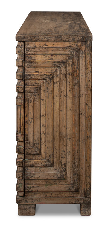 Saint Entrance 53'' Tan Solid Pine Wood Sideboard