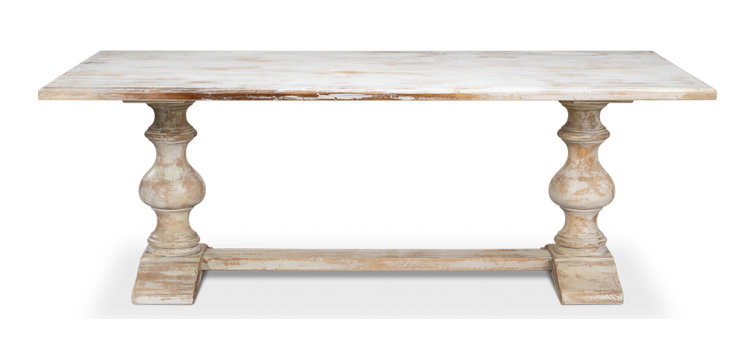 Haverhill Cottage White Extendable Rectangular Dining Table