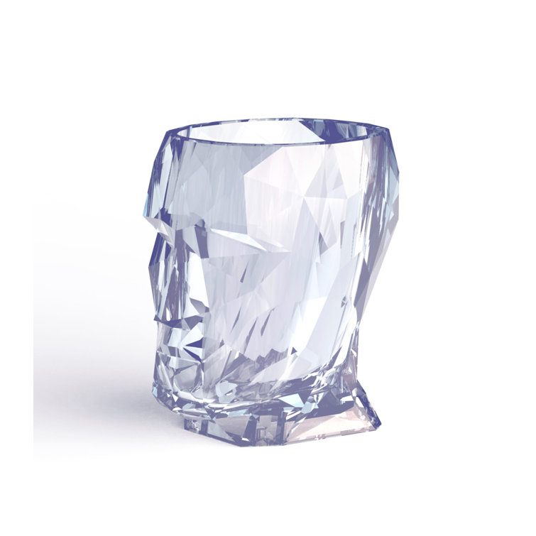 Adan Nano Glossy Glass Polycarbonate Resin Planter
