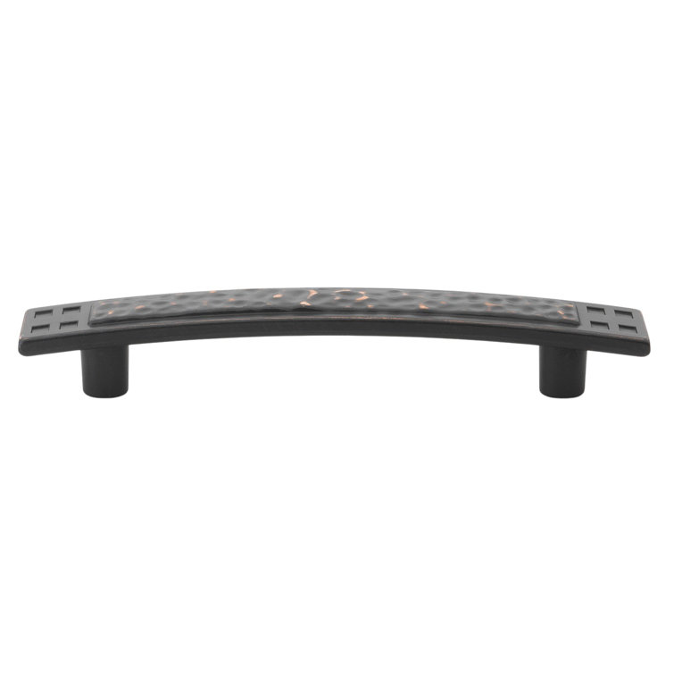 Oil Rubbed Bronze Hammered Cabinet Pull Bar with Mounting Hardware