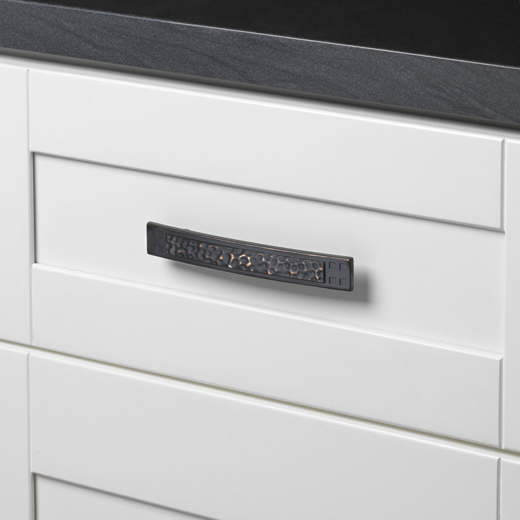 Oil Rubbed Bronze Hammered Mission Style Cabinet Pull