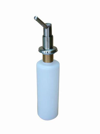 Freestanding Chrome and Satin Nickel Soap Dispenser