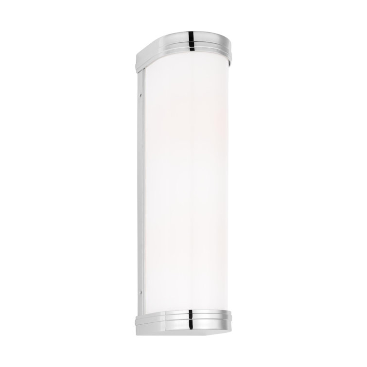 Ifran 18" Polished Nickel Cylinder Vanity Light Sconce