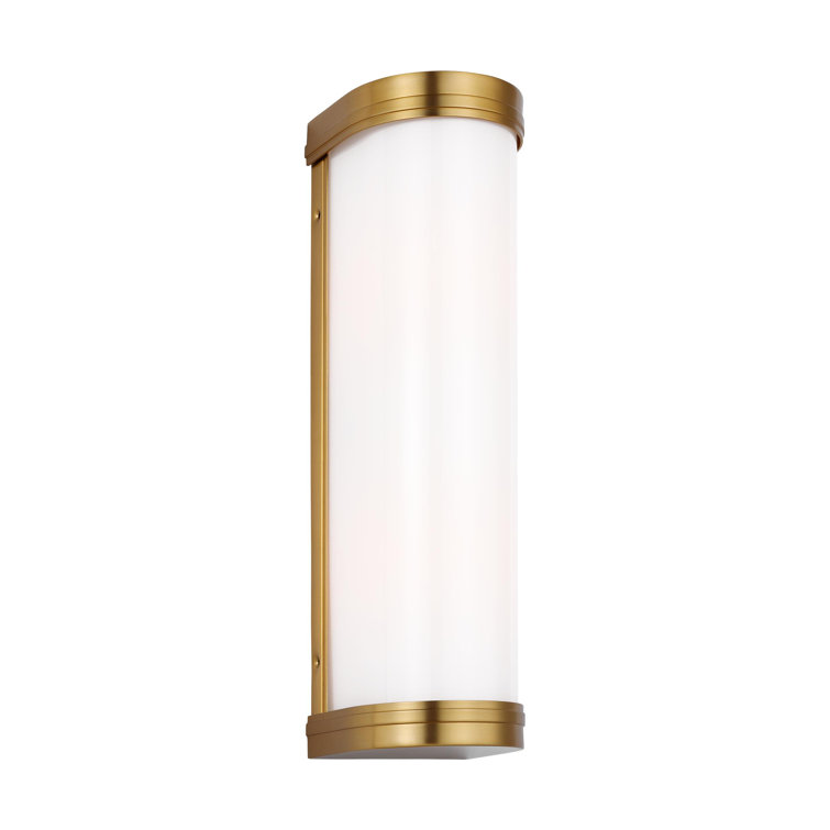Ifran 18" Brass Cylinder Dimmable Bath Sconce