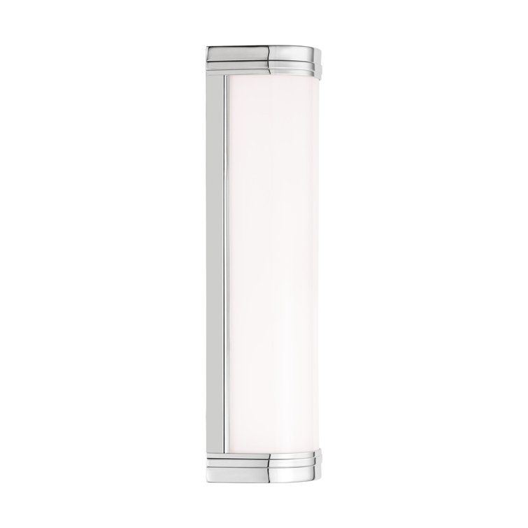 Ifran 18" Polished Nickel Cylinder Vanity Light Sconce