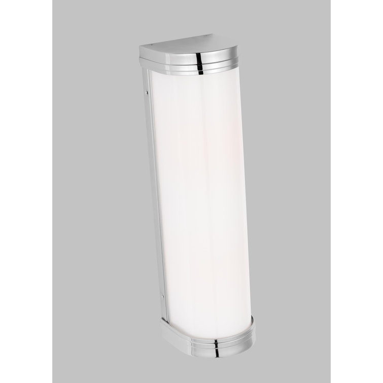 Ifran 18" Polished Nickel Cylinder Vanity Light Sconce