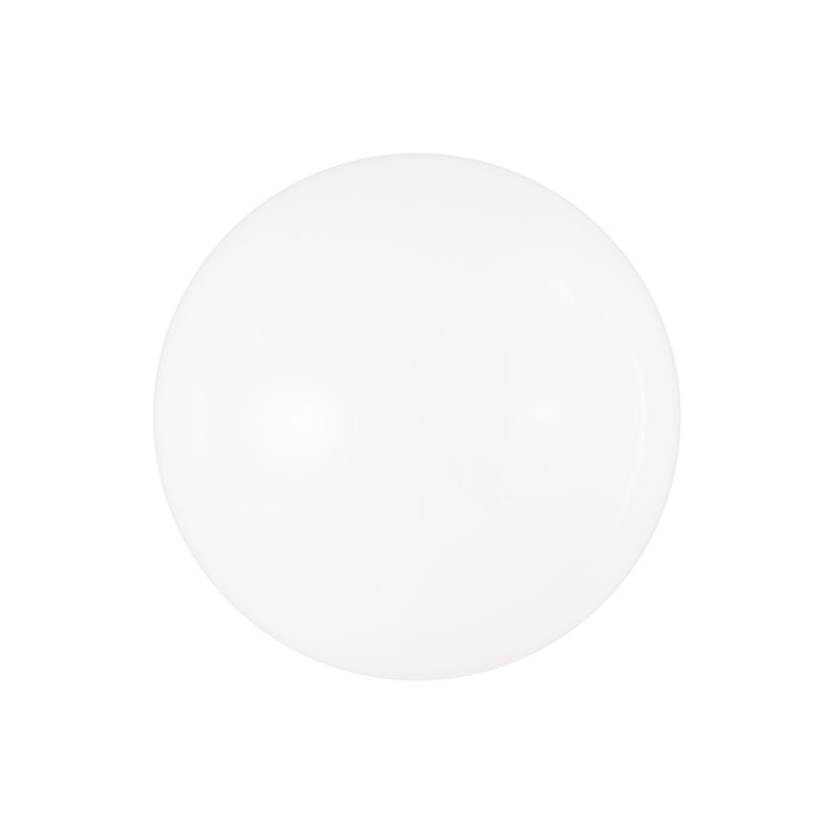 Vibi Brass and Glass Globe Dimmable Wall Sconce