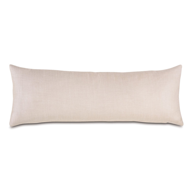 Teryn Earth Tones Cotton Blend Lumbar Pillow with Metallic Accents