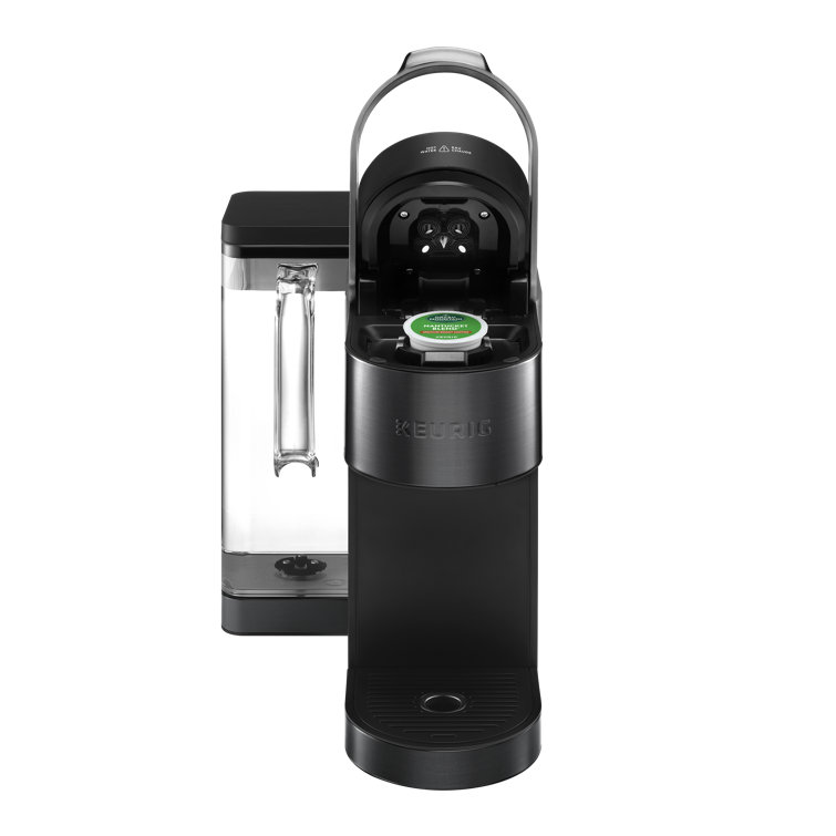 Stainless Steel Programmable Single Serve Coffee Maker with Permanent Filter